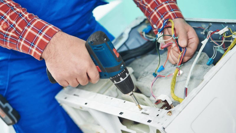 Bağcılar Samsung Samsung çamaşır makinesi kart tamiri – Su almama arızası orijinal parça ile giderildi. - Teknik servis örneği